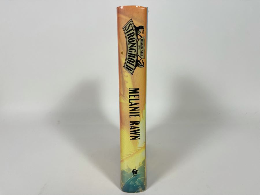 Signed First Printing Hardcover Book Dragon Star #1 Stronghold By Melanie Rawn [Photo 3]