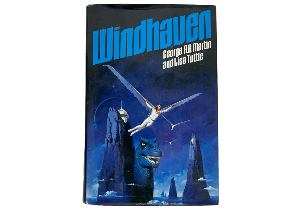 Signed First Edition Hardcover Book Windhaven By George R. R. Martin [Photo 2]