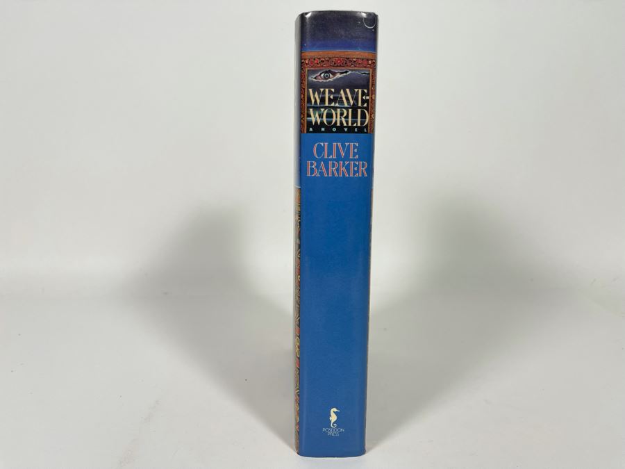 Signed First Edition Hardcover Book Weave-World By Clive Barker [Photo 3]