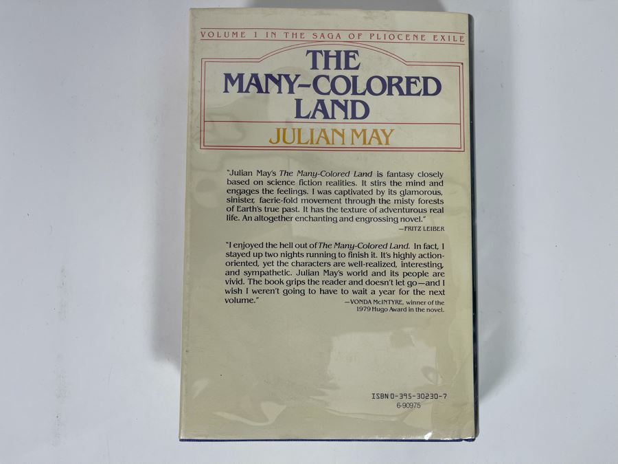 Signed Limited / First Edition Hardcover Book The ManyColored Land By