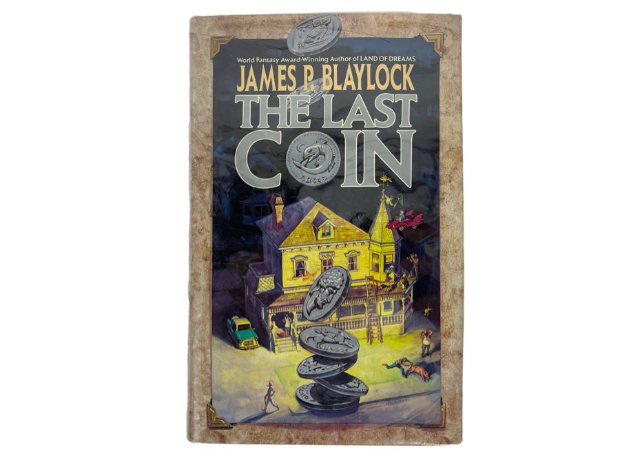 Signed First Edition Hardcover Book The Last Coin By James P. Blaylock [Photo 2]