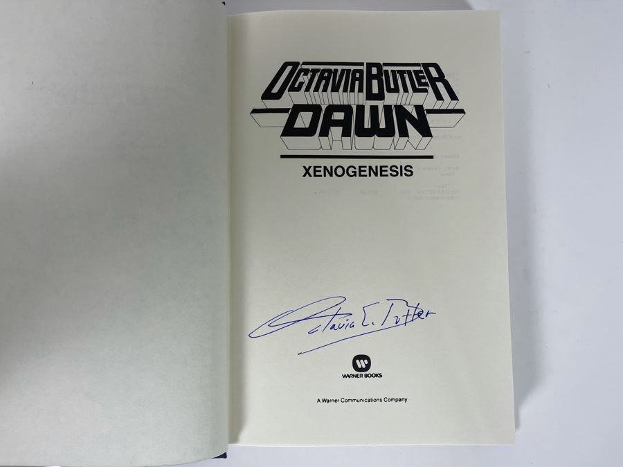 Signed First Printing Hardcover Book Dawn Xenogenesis By Octavia Butler [Photo 5]