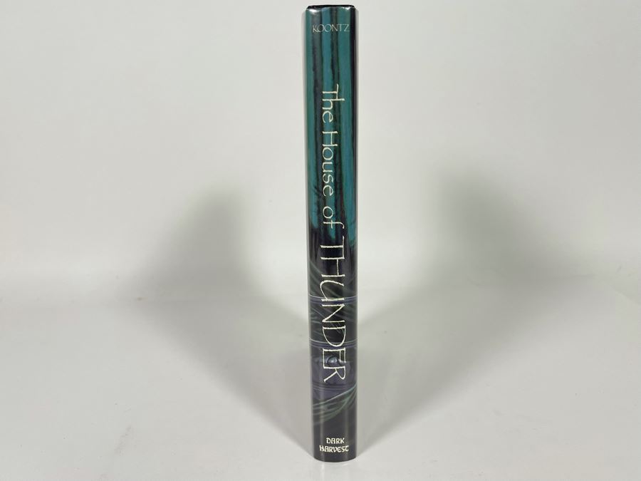 Signed First Edition Hardcover Book Dawn The House Of Thunder By Dean R. Koontz [Photo 3]