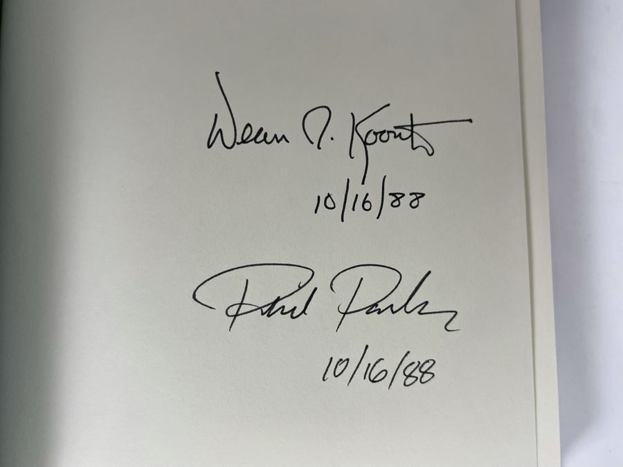 Signed First Edition Hardcover Book Dawn The House Of Thunder By Dean R. Koontz [Photo 6]