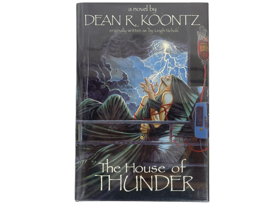 Signed First Edition Hardcover Book Dawn The House Of Thunder By Dean R. Koontz [Photo 2]
