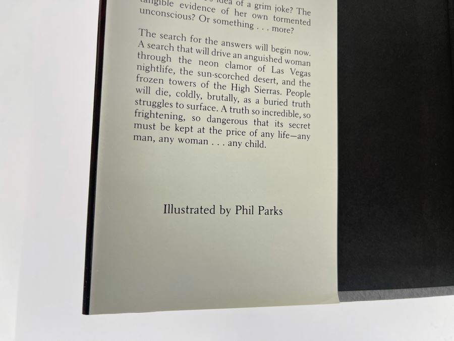 Signed Limited / First Edition Hardcover Book The Eyes Of Darkness By Dean R. Koontz Signed By Dean Koontz And Phil Parks [Photo 5]