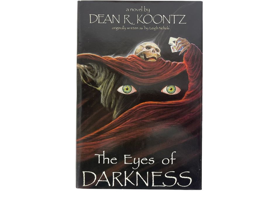 Signed Limited / First Edition Hardcover Book The Eyes Of Darkness By Dean R. Koontz Signed By Dean Koontz And Phil Parks [Photo 2]