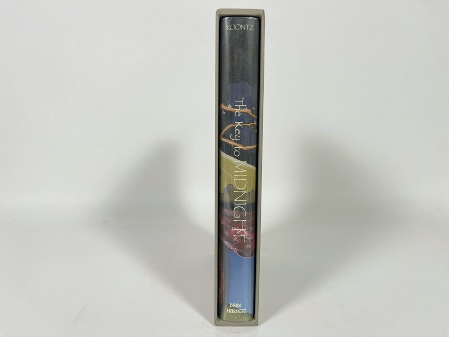 Signed Limited / First Edition Hardcover Book The Key To Midnight By Dean R. Koontz Signed By Dean Koontz And Phil Parks [Photo 9]