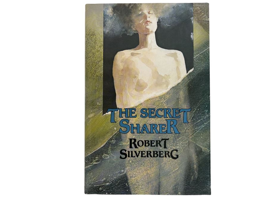 Signed First Edition Hardcover Book With Slipcover The Secret Sharer By Robert Silverberg [Photo 2]