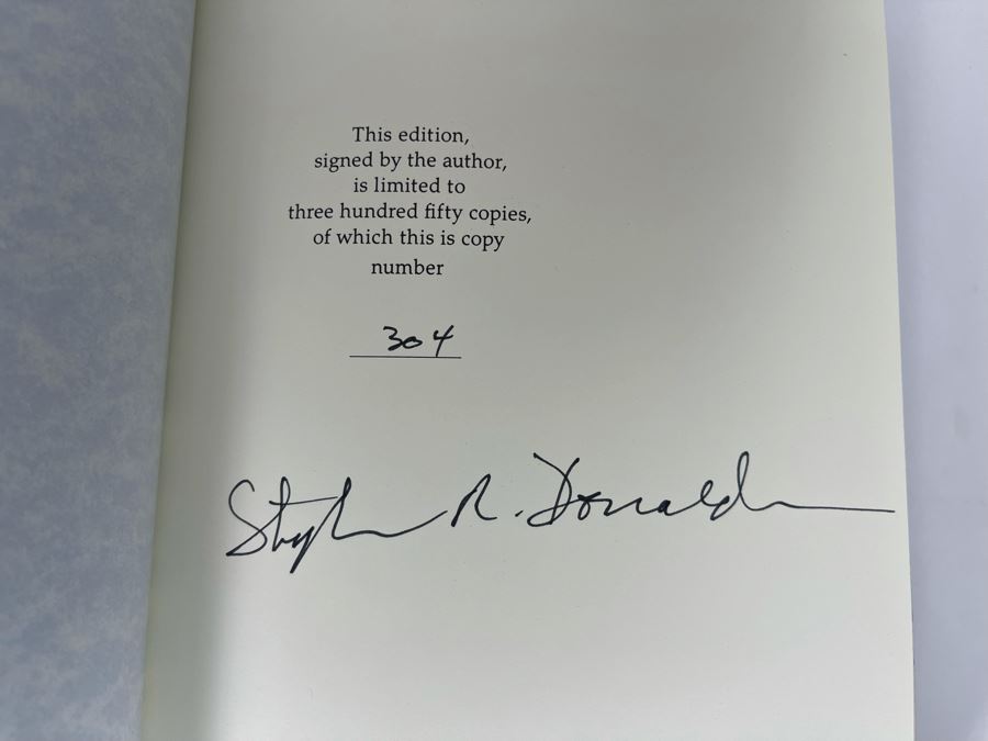 Signed Limited / First Edition Hardcover Book With Slipcover The Real Story By Stephen R. Donaldson [Photo 5]