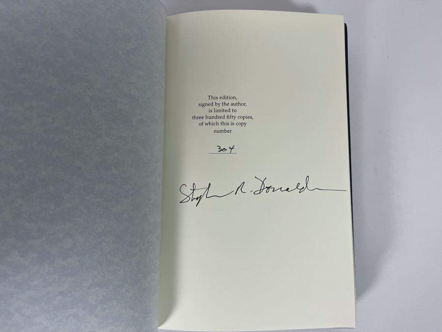 Signed Limited / First Edition Hardcover Book With Slipcover The Real Story By Stephen R. Donaldson [Photo 4]