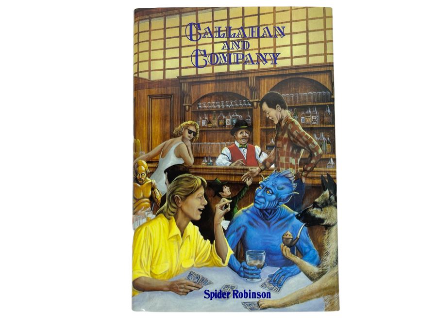 Signed Limited / First Edition Hardcover Book With Slipcover Callahan And Company By Spider Robinson [Photo 2]