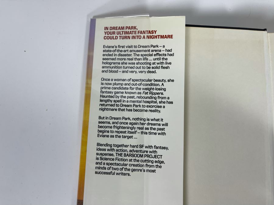 Signed First Edition Hardcover Book The Barsoom Project By Larry Niven And Steven Barnes [Photo 4]