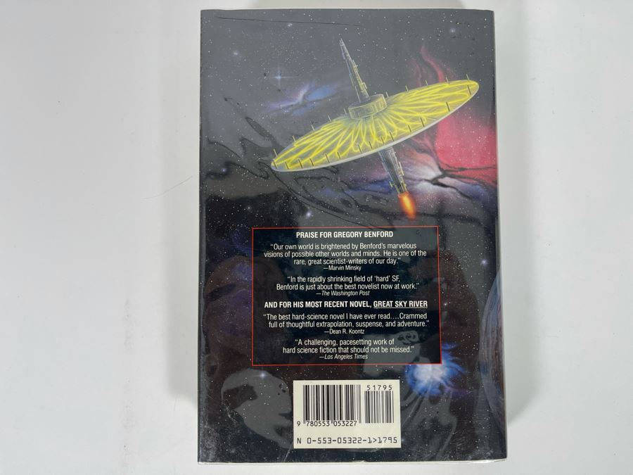 Signed First Edition Hardcover Book Tides Of Light By Gregory Benford [Photo 8]