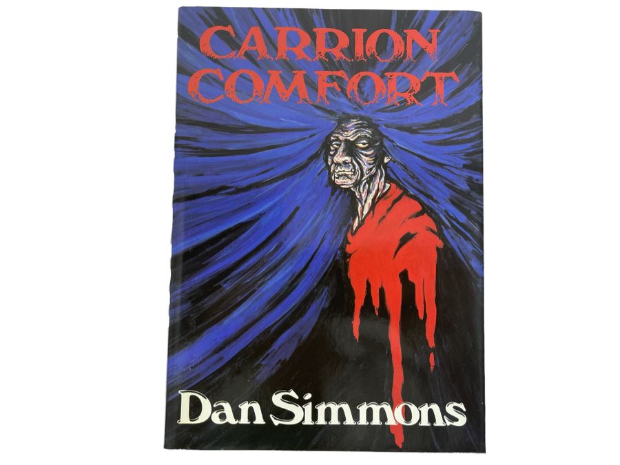 Signed Limited / First Edition Hardcover Book With Slipcover Carrion Comfort By Dan Simmons [Photo 2]