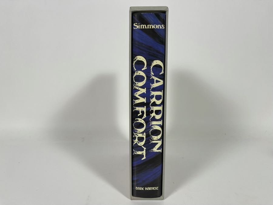Signed Limited / First Edition Hardcover Book With Slipcover Carrion Comfort By Dan Simmons [Photo 3]