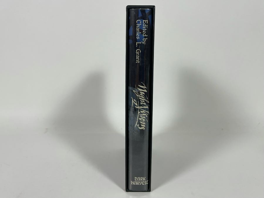 Signed Limited / First Edition Hardcover Book With Slipcover Night Visions 2 Signed By David Morrell, Joseph Payne Brennan, Karl Edward Wagner, Charles L. Grant, Robert W. Lavoie [Photo 3]