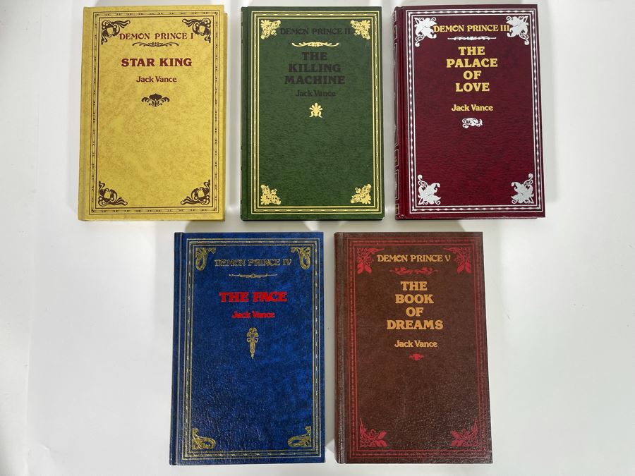 Five First Edition Hardcover Books By Jack Vance [Photo 2]