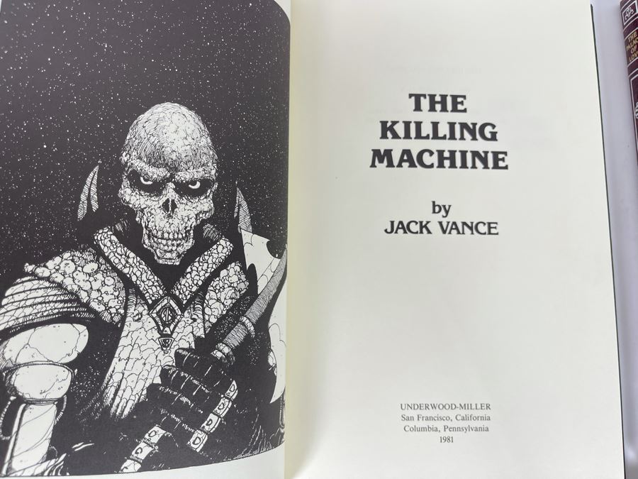 Five First Edition Hardcover Books By Jack Vance [Photo 10]