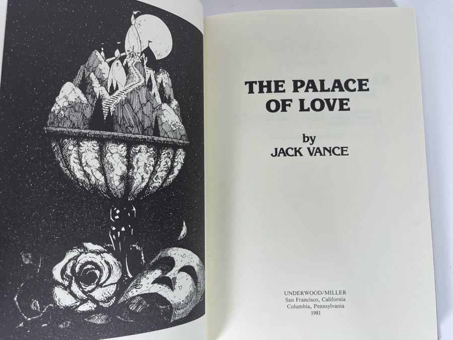 Five First Edition Hardcover Books By Jack Vance [Photo 13]