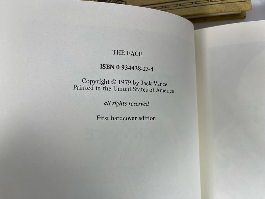 Five First Edition Hardcover Books By Jack Vance [Photo 16]