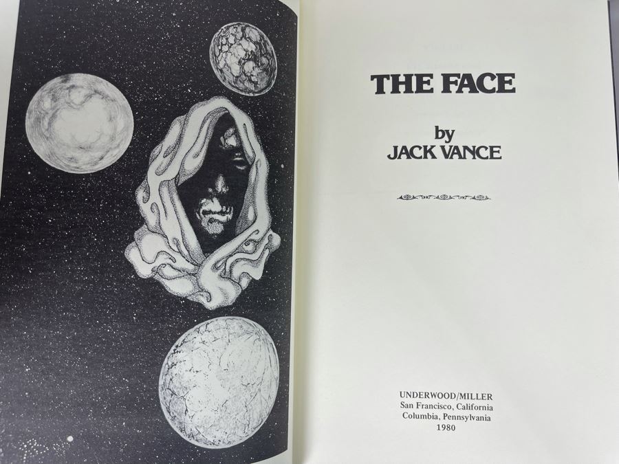 Five First Edition Hardcover Books By Jack Vance [Photo 15]