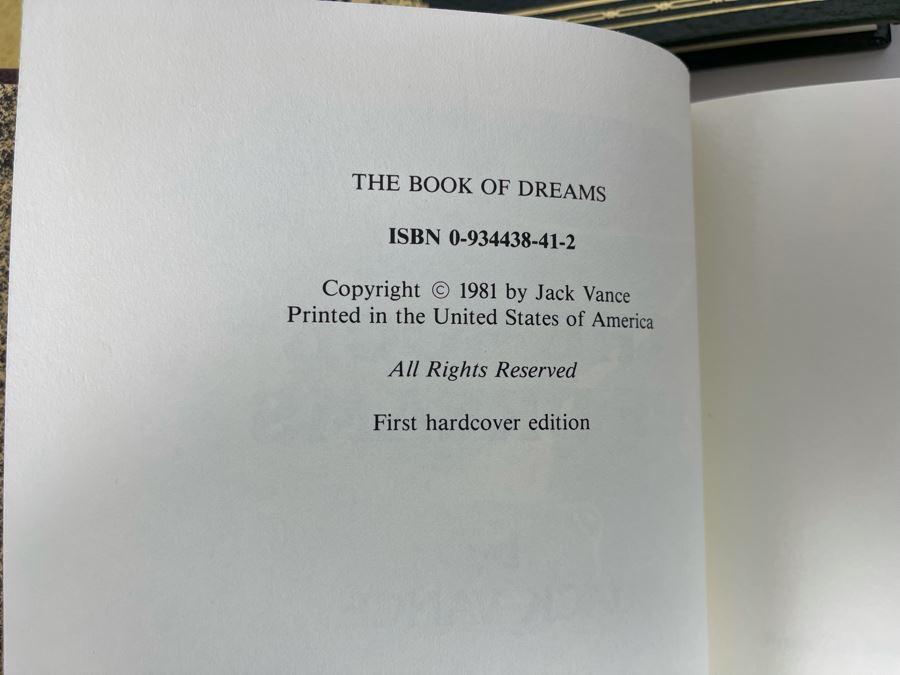 Five First Edition Hardcover Books By Jack Vance [Photo 18]