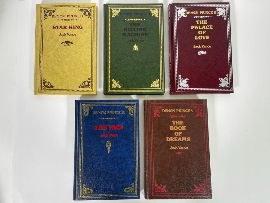Five First Edition Hardcover Books By Jack Vance [Photo 1]