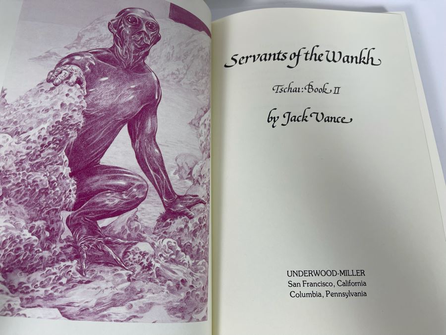 Five First Edition Hardcover Books By Jack Vance [Photo 12]