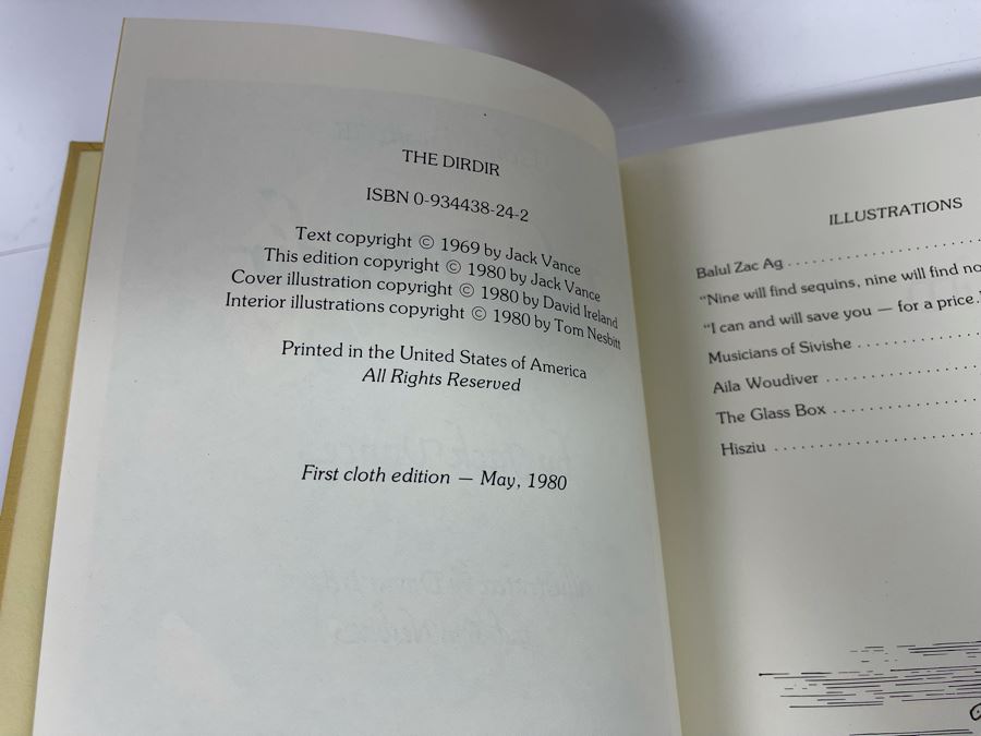 Five First Edition Hardcover Books By Jack Vance [Photo 11]