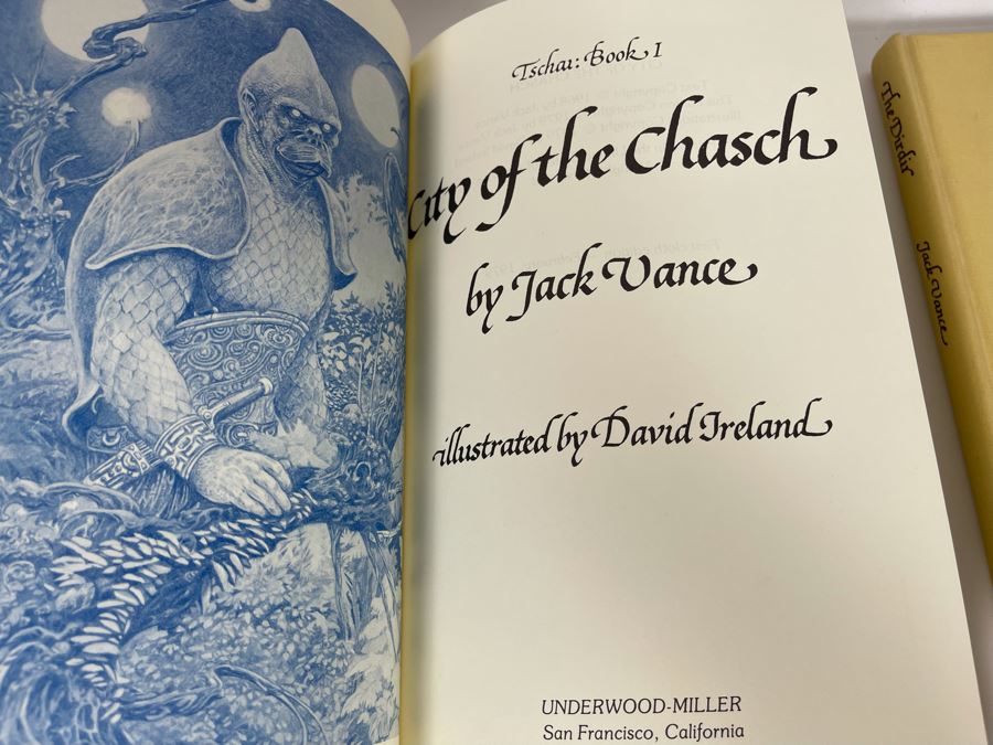 Five First Edition Hardcover Books By Jack Vance [Photo 7]