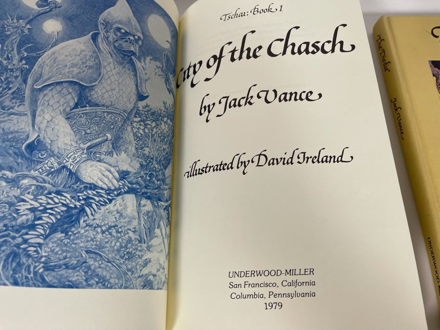 Five First Edition Hardcover Books By Jack Vance [Photo 8]