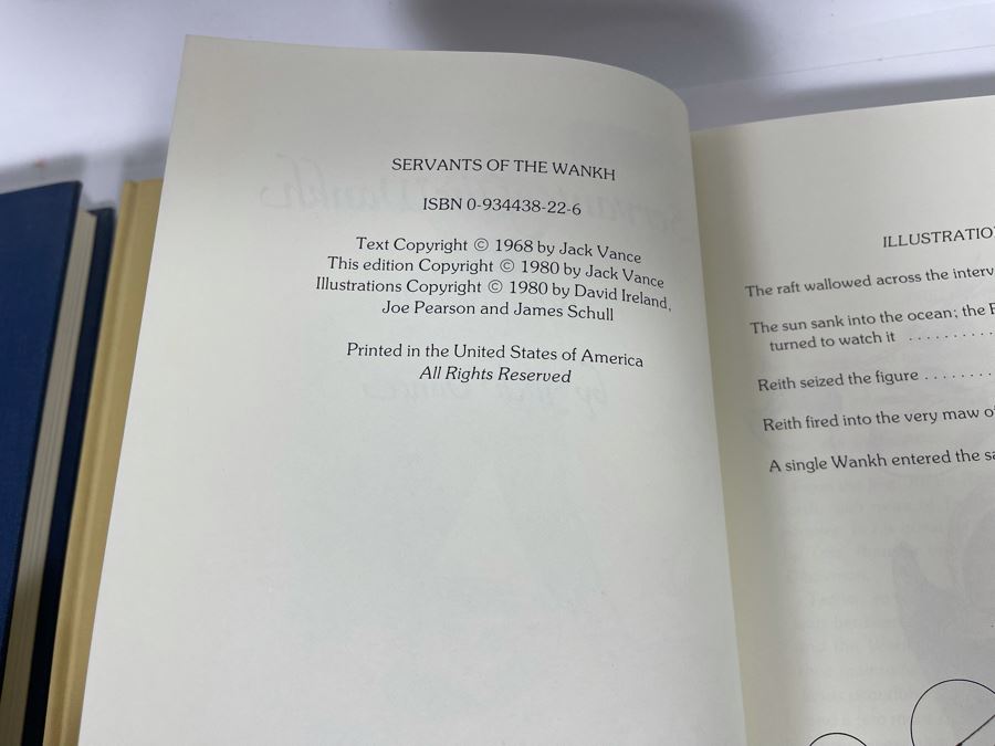 Five First Edition Hardcover Books By Jack Vance [Photo 13]