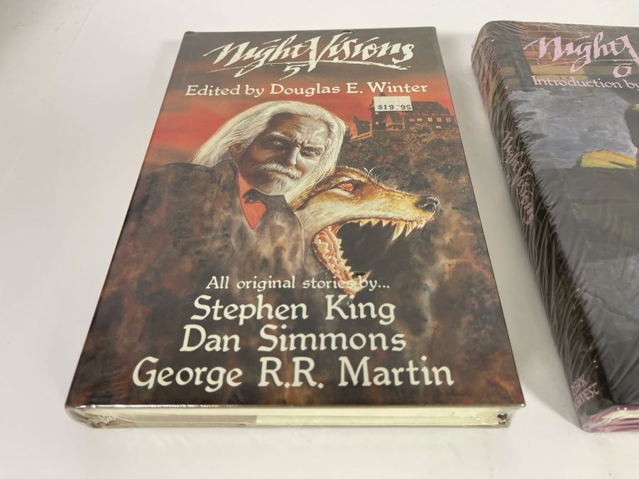 Three Sealed First Edition Hardcover Books: Night Visions 5, 6 And 7 [Photo 2]