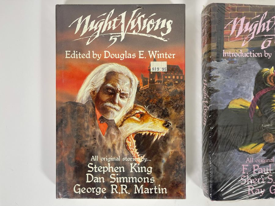 Three Sealed First Edition Hardcover Books: Night Visions 5, 6 And 7 [Photo 4]