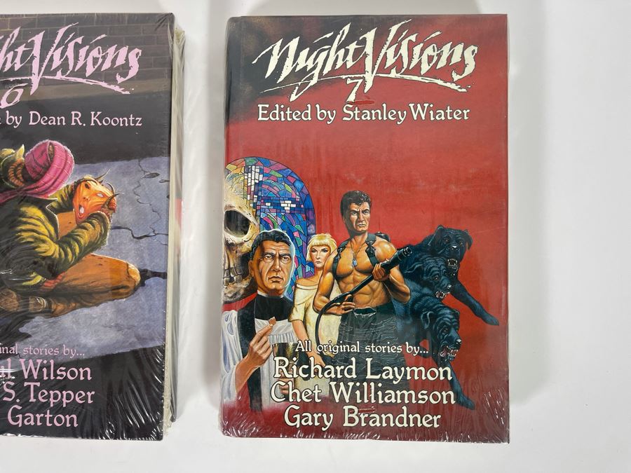 Three Sealed First Edition Hardcover Books: Night Visions 5, 6 And 7 [Photo 6]