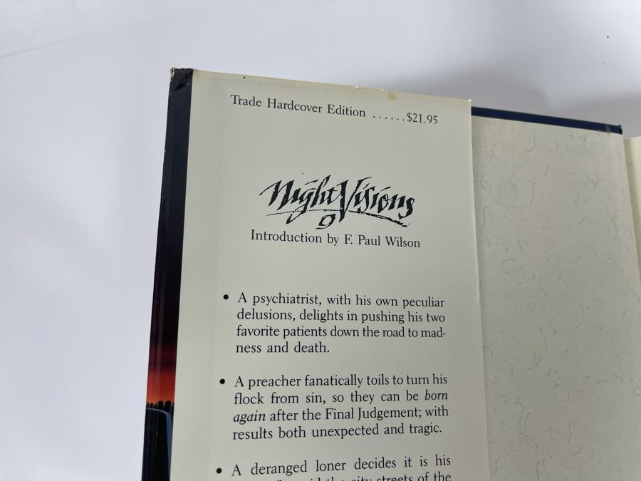 Pair Of First Edition Hardcover Books: Night Visions 2 And 9 [Photo 6]