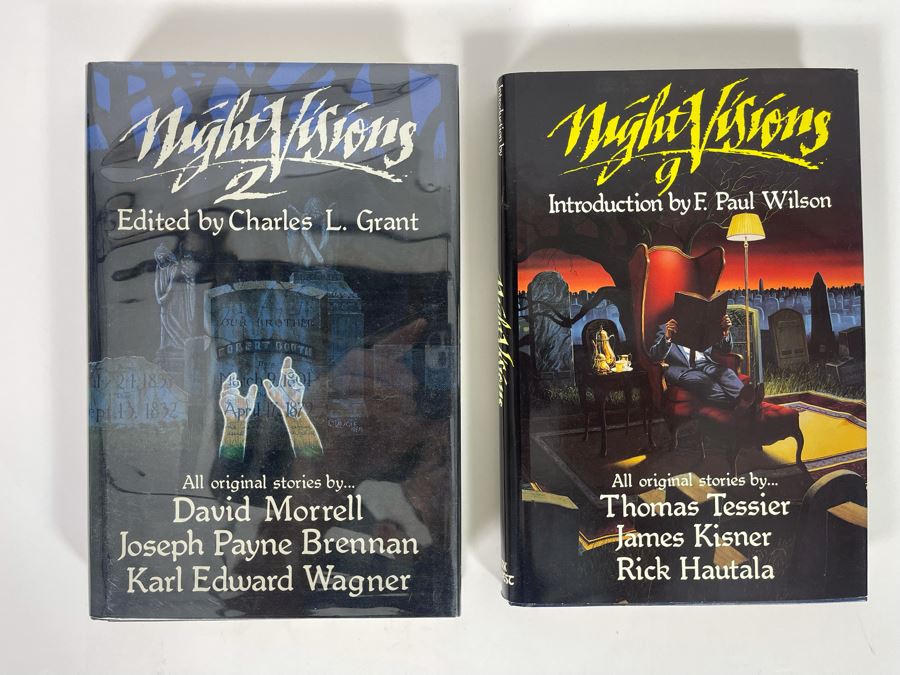 Pair Of First Edition Hardcover Books: Night Visions 2 And 9 [Photo 1]