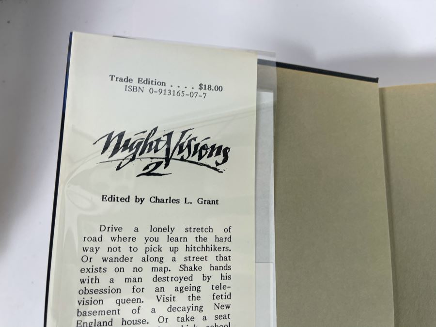 Pair Of First Edition Hardcover Books: Night Visions 2 And 9 [Photo 4]