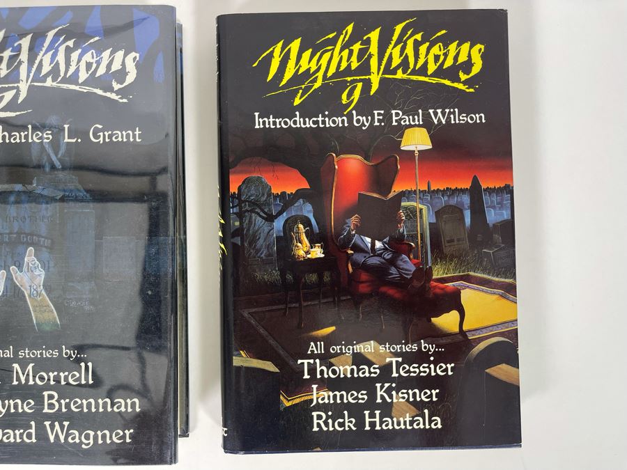 Pair Of First Edition Hardcover Books: Night Visions 2 And 9 [Photo 3]