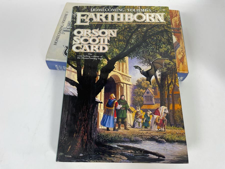 Eight First Edition Hardcover Books By Orson Scott Card [Photo 16]