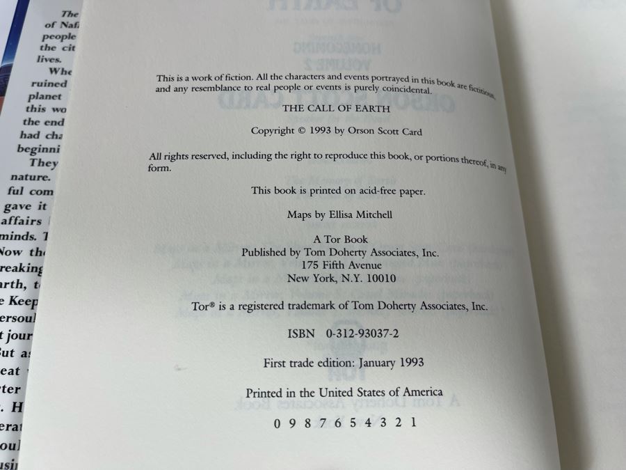Eight First Edition Hardcover Books By Orson Scott Card [Photo 5]