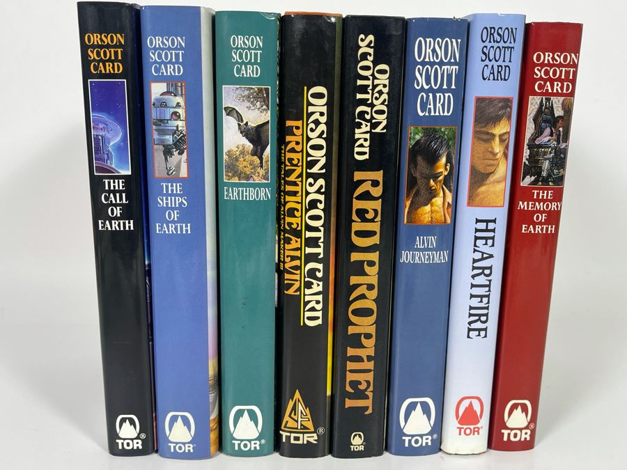 Eight First Edition Hardcover Books By Orson Scott Card [Photo 1]
