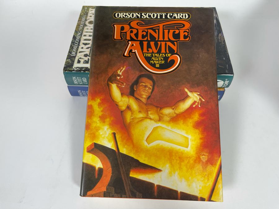 Eight First Edition Hardcover Books By Orson Scott Card [Photo 14]