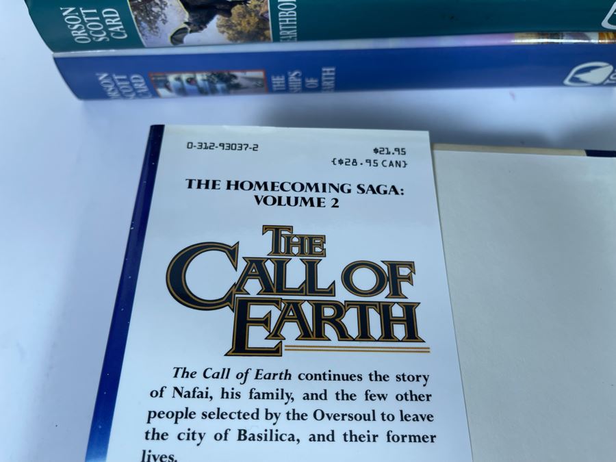 Eight First Edition Hardcover Books By Orson Scott Card [Photo 4]