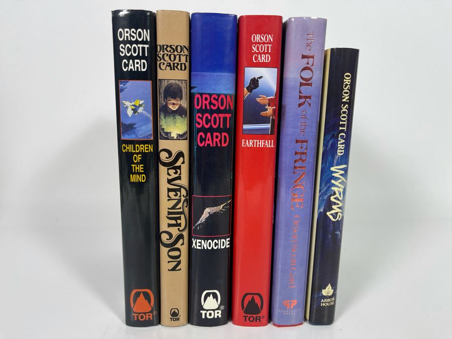 Six First Edition Hardcover Books By Orson Scott Card [Photo 2]