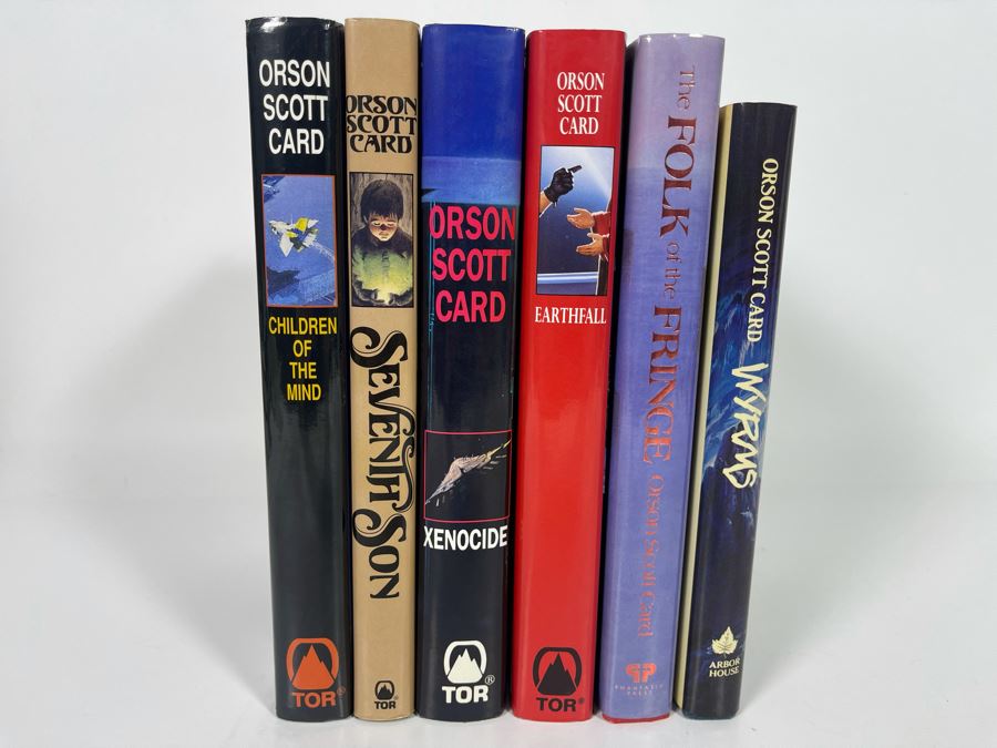 Six First Edition Hardcover Books By Orson Scott Card [Photo 1]