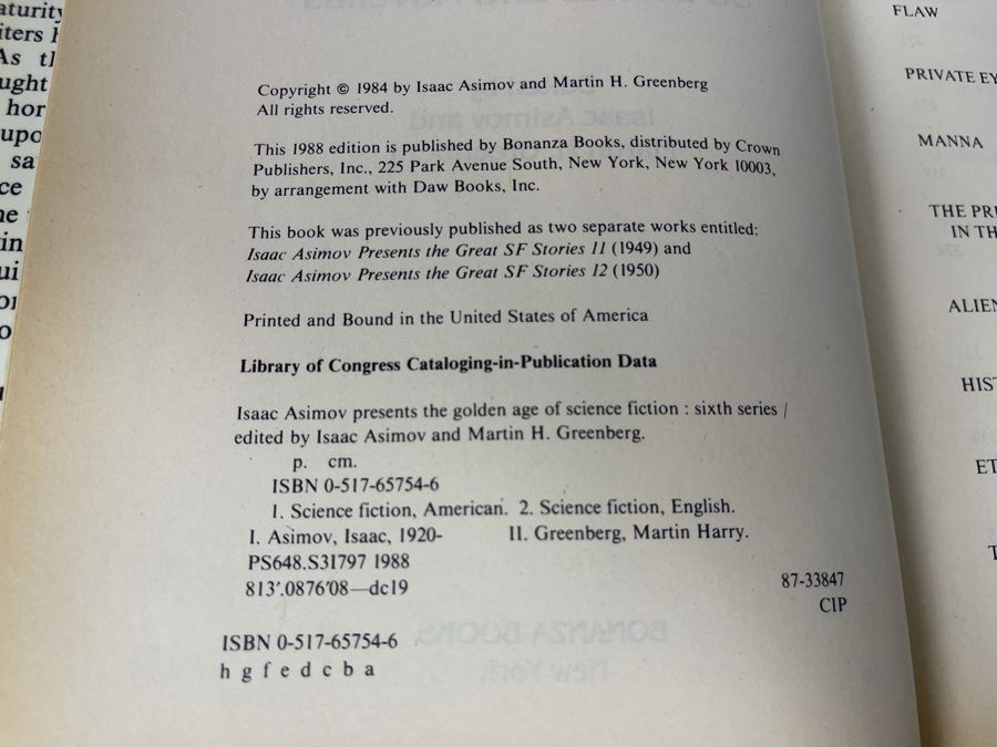 Isaac Asimov Hardcover Books Including Two First Edition Isaac Asimov Books Robots And Empire [Photo 9]