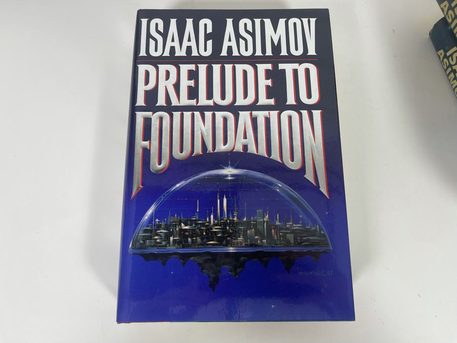 Isaac Asimov Hardcover Books Including Two First Edition Isaac Asimov ...