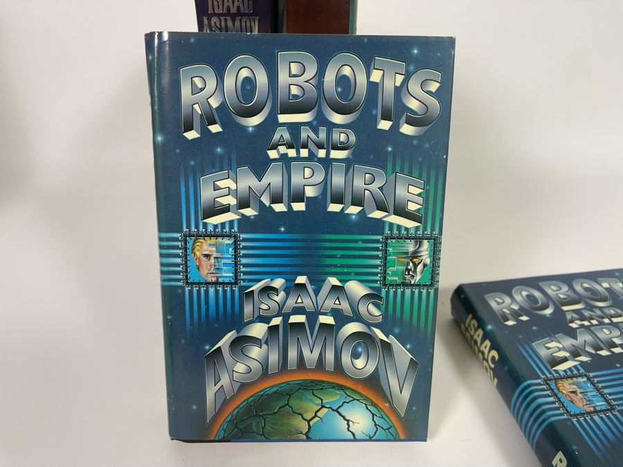 Isaac Asimov Hardcover Books Including Two First Edition Isaac Asimov Books Robots And Empire [Photo 5]